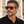 Load image into Gallery viewer, Homme portant les lunettes Aronia aviateur noires
