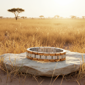 Bracelet Niger fond savane africaine