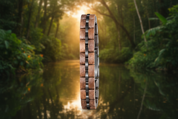 Bracelet Orinoco fond forêt amazonienne