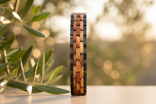 Bracelet Jourdain fond nature méditerranéen