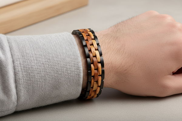 Bracelet Jourdain porté au poignet