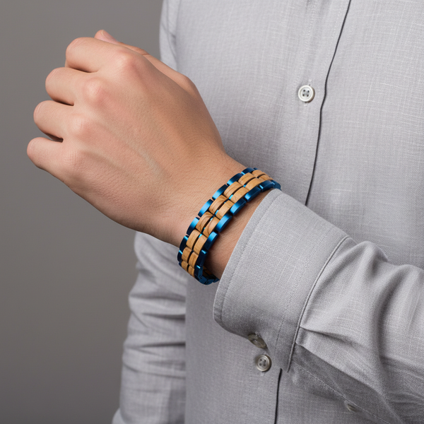 Bracelet Adriatique porté au poignet