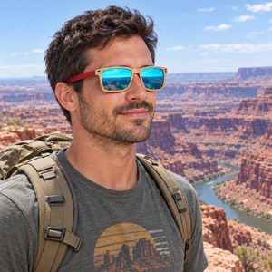 Moukaite homme canyon verres blancs